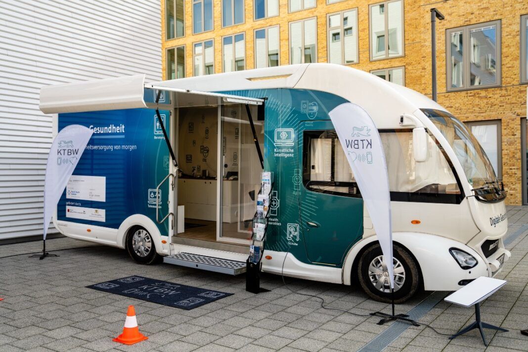 Digital Health Truck auf dem Arsenalplatz